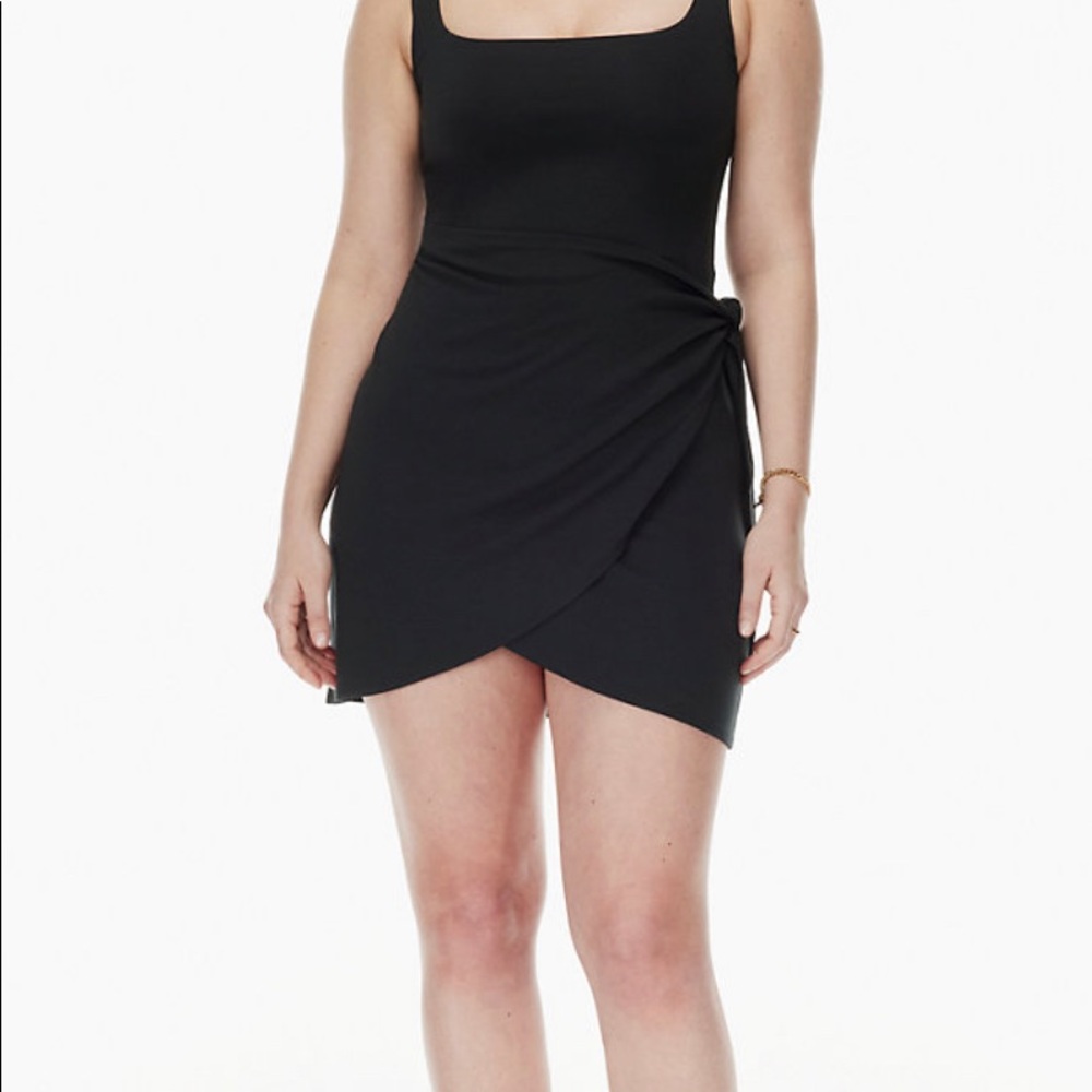 Aritzia Saturn Wrap Minidress